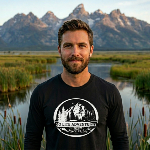 Go Lite Adventures Badge Long Sleeve Tee