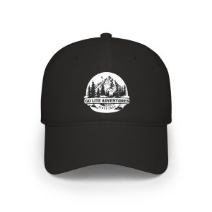 Go Lite Adventures Baseball Cap — Outdoor Mountain Patch Hat